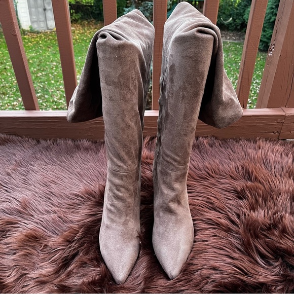 Jeffrey Campbell “Final” Slouch Over The Knee Boots - Picture 6 of 11